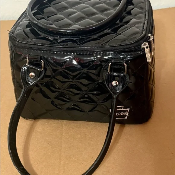 Caboodles Black Quilted Cosmetic Bag - Picture 2 of 16